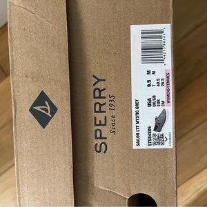 Sperry Sailor LTt Mystic Grey shoes women’s Size 9.5